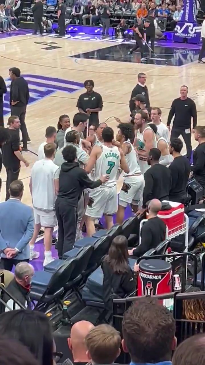 因为这个？贝恩被送至魔术 此前跟阿尔达马在暂停时发生过冲突